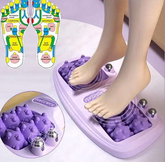 🦶🏻 Masajeador ergonómico de pies con 12 bolas magnéticas - reduce el estrés acumulado y mejora la circulación - solo por hoy con 50% de DCTO 🏷️💥