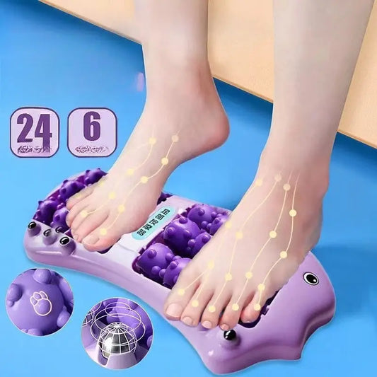 🦶🏻 Masajeador ergonómico de pies con 12 bolas magnéticas - reduce el estrés acumulado y mejora la circulación - solo por hoy con 50% de DCTO 🏷️💥