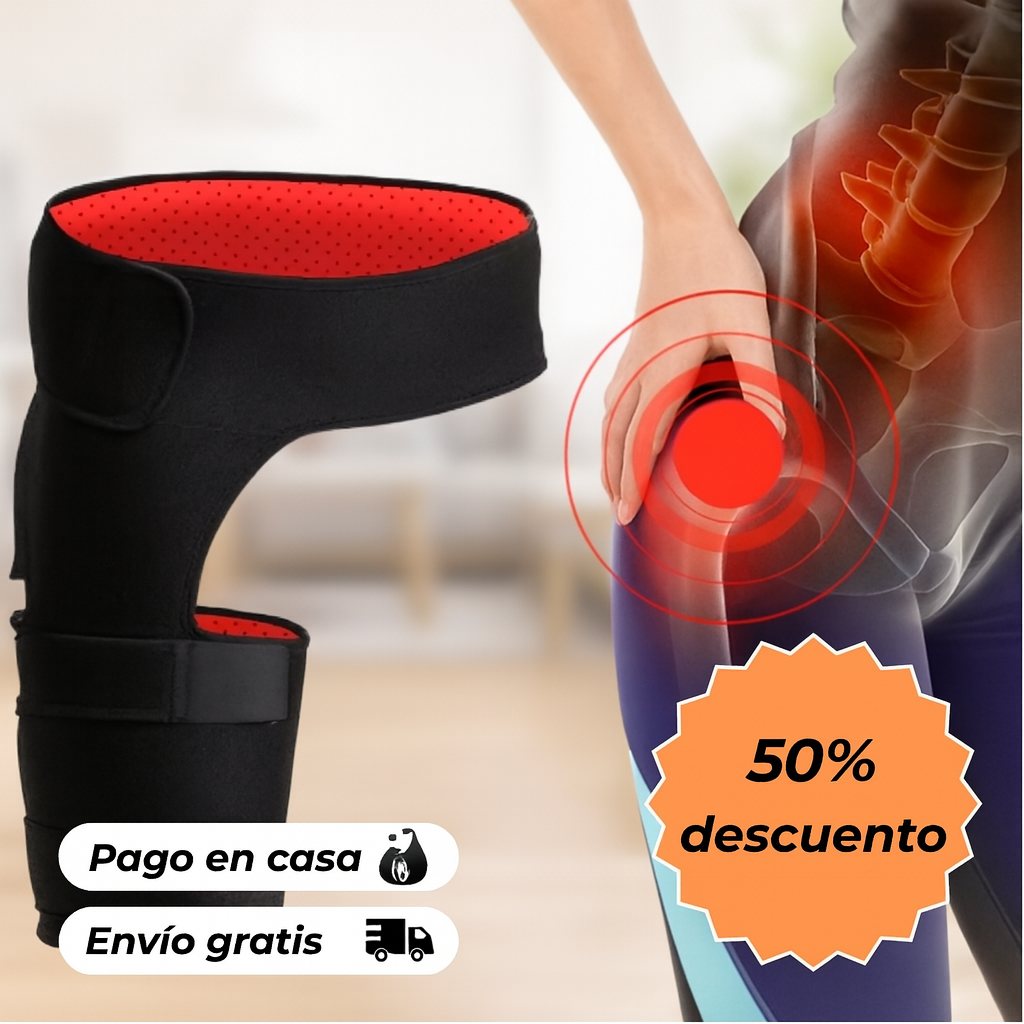 🦵🏻 Soporte ortopédico para la ciática ajustable  - Alivia el dolor cadera, pierna y glúteos 💥 solo hoy con 50% de DCTO