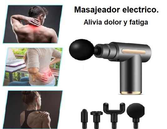-💆♂️ Masajeador 4 en 1 inalámbrico - Mejora rigidez, dolor muscular, y circulación sanguínea - Oferta 50% DCTO🏷️ 💥