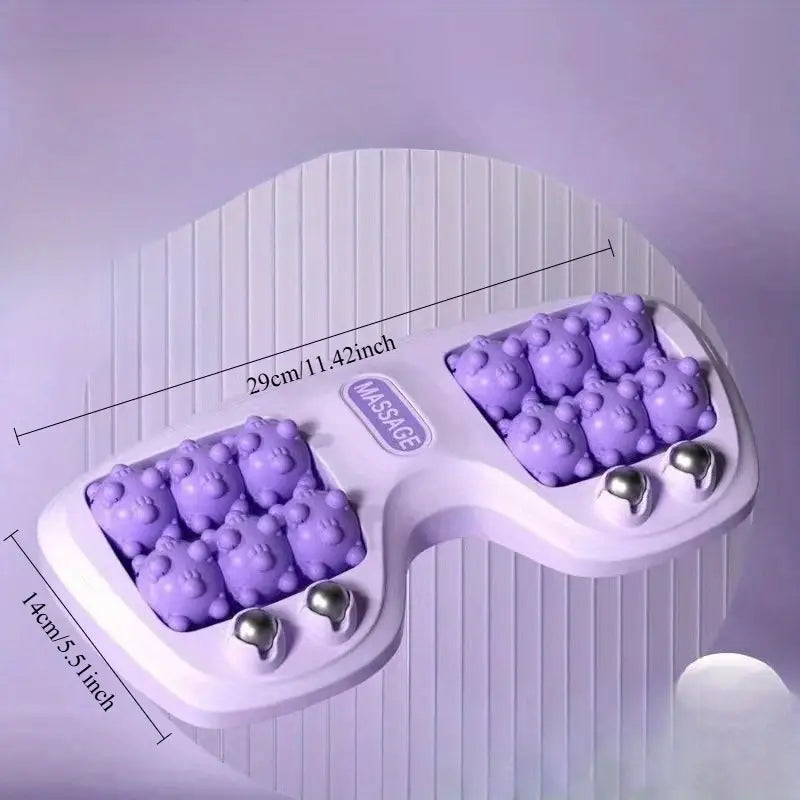 🦶🏻 Masajeador ergonómico de pies con 12 bolas magnéticas - reduce el estrés acumulado y mejora la circulación - solo por hoy con 50% de DCTO 🏷️💥