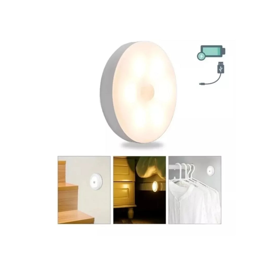 💡 LightMotion Lampara Inalámbrica LED con sensor de movimiento y batería recargable -  Iluminación de forma automática y eficiente - oferta 2x1 🏷️💥