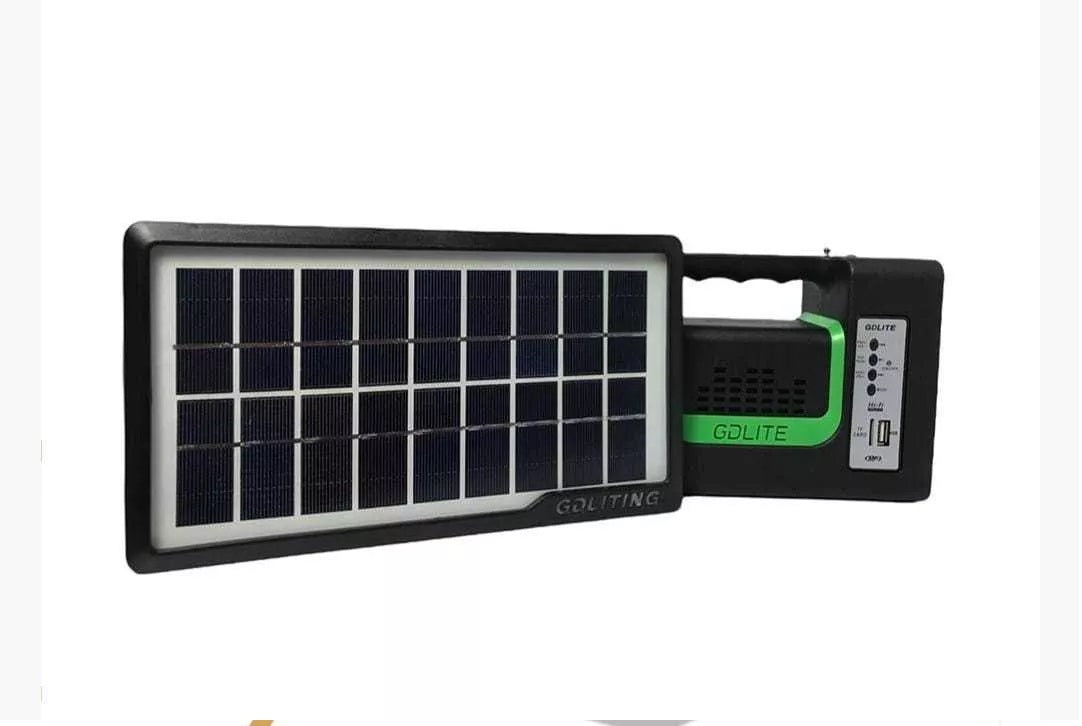 🔆 Kit Panel Solar 3 Bombillos y Radio - Ahorra en tu factura eléctrica mientras iluminas tu espacio - Oferta 50% DCTO🏷️ 💥
