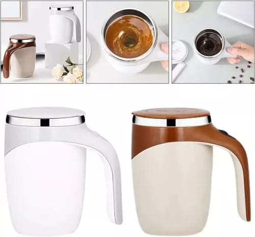 ☕ Taza Mug Mezcladora Automática - Portátil y recargable USB - Oferta 2x1 🏷️💥