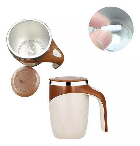 ☕ Taza Mug Mezcladora Automática - Portátil y recargable USB - Oferta 2x1 🏷️💥