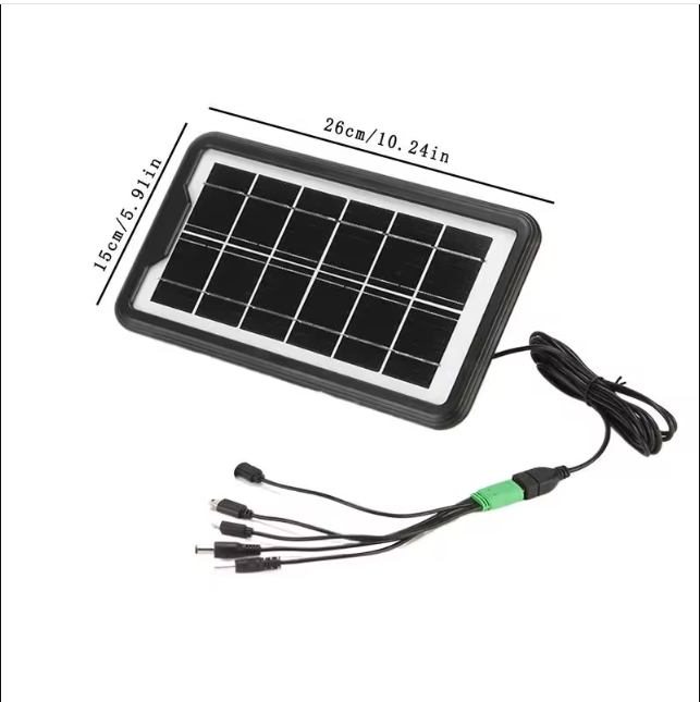 🔆 Kit Panel Solar 3 Bombillos y Radio - Ahorra en tu factura eléctrica mientras iluminas tu espacio - Oferta 50% DCTO🏷️ 💥
