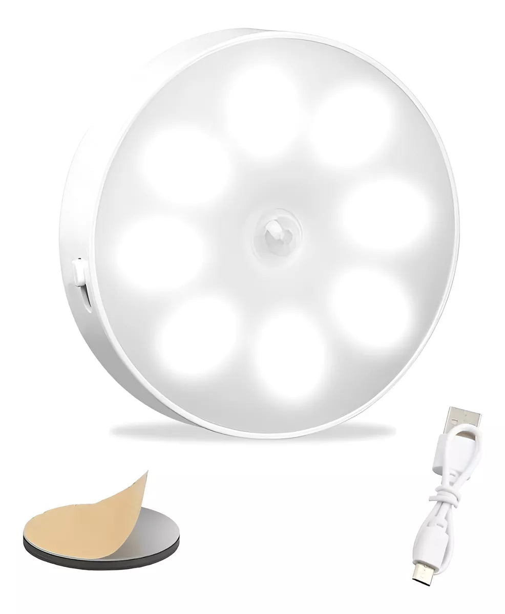 💡 LightMotion Lampara Inalámbrica LED con sensor de movimiento y batería recargable -  Iluminación de forma automática y eficiente - oferta 2x1 🏷️💥
