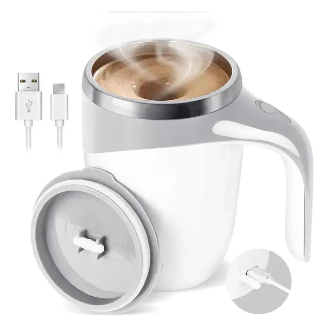☕ Taza Mug Mezcladora Automática - Portátil y recargable USB - Oferta 2x1 🏷️💥